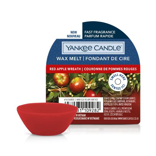 Yankee Candle Wax Melt Red Apple Wreath Der Duft für Ihr Zuhause