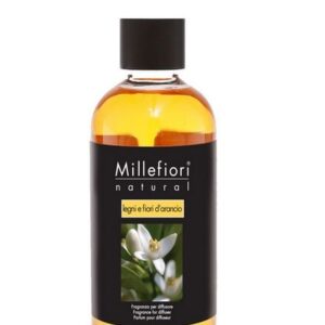 Millefiori Milano Nachfüllpackung für Duftstäbchen Legni E Fiori D'Arancio 250 ml