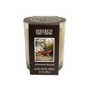 Bridgewater Kerze Glas Votive Nachmittag Rückzug
