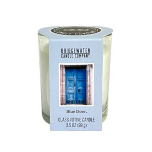 Bridgewater Kerze Glas Votiv Blau Tür