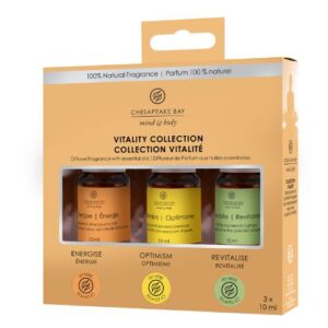 Chesapeake Bay Ultraschall Aromaöl 3er-Pack Vitalität
