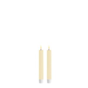 Deluxe Homeart Led Dinnercandle 2 Stück 15 cm Creme