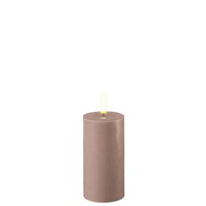 Deluxe Homeart Led Kerze 5 x 10 cm Rose