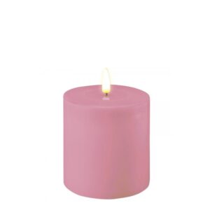 Deluxe Homeart Led Kerze Lavendel 10 x 10 cm