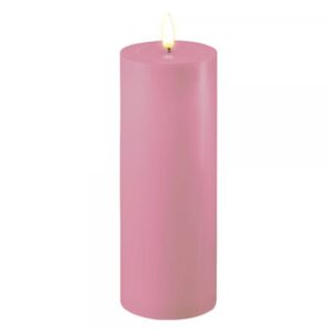 Deluxe Homeart Led Kerze Lavendel 7,5 x 20 cm