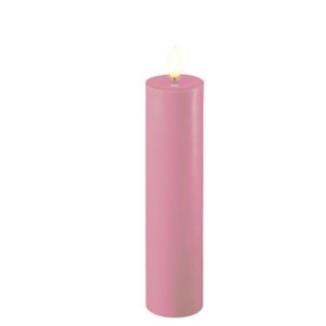 Deluxe Homeart Led Kerze Lavendel 5 x 20 cm