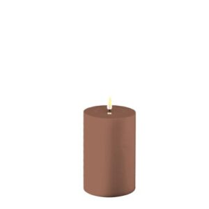 Deluxe Homeart Led Kerze Mocca 10 x 15 cm
