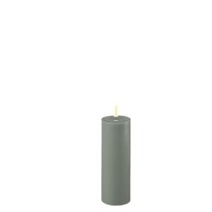 Deluxe Homeart Led Kerze Salvie Grün 5 x 15 cm