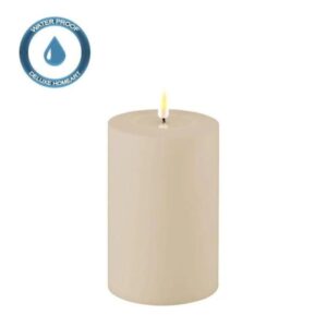 Deluxe Homeart Led Kerze Sand10 x 15 cm Outdoor