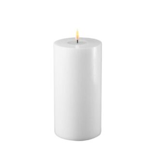 Deluxe Homeart Led Kerze Weiß 10 x 20 cm