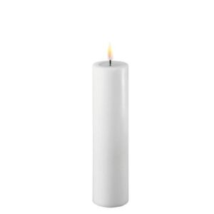 Deluxe Homeart Led Kerze Weiß 5 x 20 cm