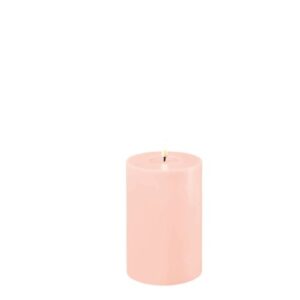 Deluxe Homeart Led Kerze Licht Rosa 10 x 15 cm
