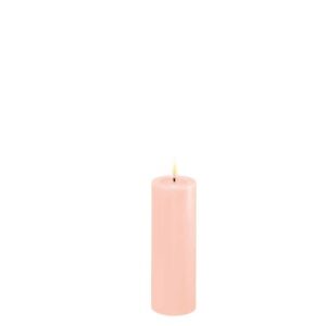 Deluxe Homeart Led Kerze Licht Rosa 5 x 15 cm