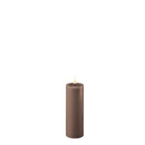 Deluxe Homeart Led Kerze Mocca 5 x 15 cm