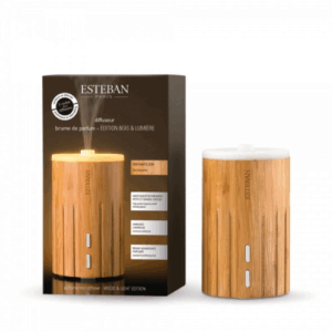 Esteban Nebel Diffusor Edition Holz & Licht Bambus - Weißes Licht