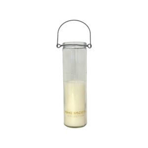 Home Society Kerzentube Frank Off White