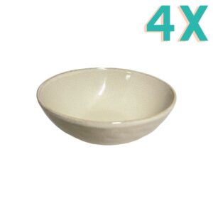 Home Society Schale Sofie Beige 4 Stück