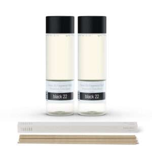 Janzen Home Fragrance Refill Schwarz 22 2er-Pack inkl. Stäbchen
