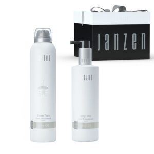 Janzen Dusche Geschenk Set Grau O4