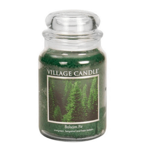 Village Candle Großes Glas Balsam Tanne
