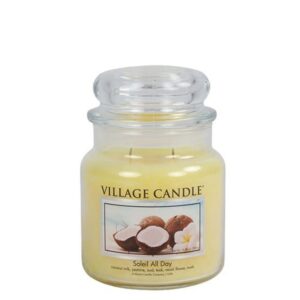Village Kerze Medium Jar Soleil All Day