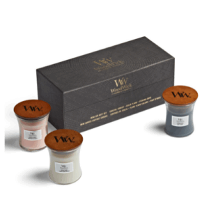 Woodwick Gift Set 3 Mini Candle Floral