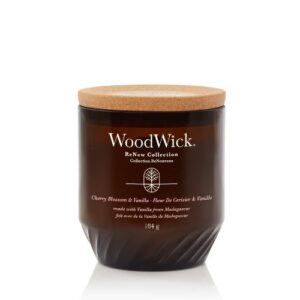 Woodwick ReNew Kirschblüte & Vanille Medium Kerze