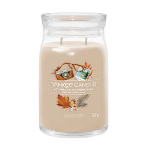 Yankee Candle Signature Großes Glas Nachmittag Scrapbooking
