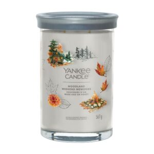 Yankee Candle Signature Large Becher Woodland Wochenende Erinnerungen