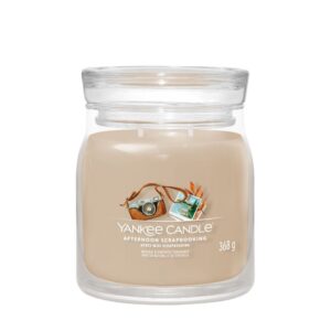 Yankee Candle Signature Medium Jar Nachmittag Scrapbooking