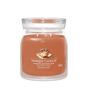 Yankee Candle Signature Medium Jar Kürbis Zimt Swirl