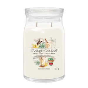 Yankee Candle Signature Großes Glas Süße Vanille Horchata