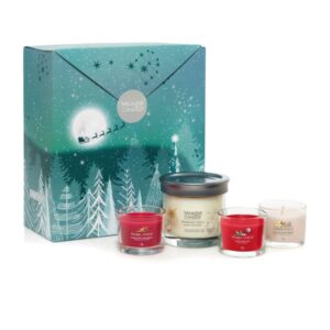 Yankee Candle The Bright Lights Kleiner Becher & 3 gefüllte Votive Geschenkset
