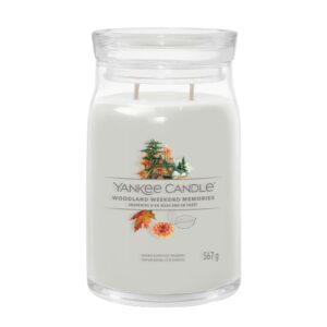 Yankee Candle Signature Großes Glas Woodland Wochenend-Erinnerungen