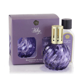 Ashleigh & Burwood Duftlampe Heritage Lila Geschenkset
