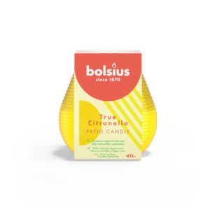 Bolsius Outdoor-Kerze / Patiolight Citronella Gelb