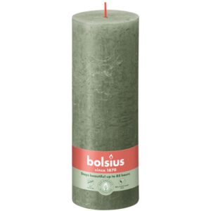 Bolsius Blunt Kerze Rustic Fresh Olive 19 cm