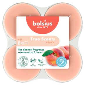 Bolsius Wahre Düfte Maxi-Duftlampen Pfirsich