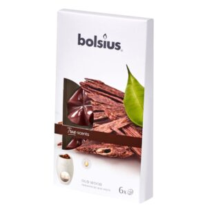 Bolsius True Scents Duftspitzen Packung 6 Oud Wood