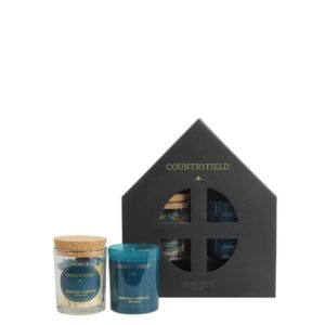 Countryfield Candle Adventure Geschenkbox Duftkerze und Streichhölzer