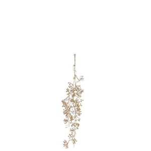 Countryfield Kunst- und Seidenblumen-Beerenzweig, Gold