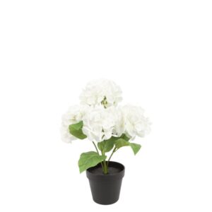 Countryfield Kunstpflanze Hortensie Weiß