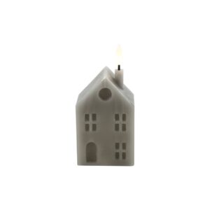 Countryfield Led-Hauskerze S Grau