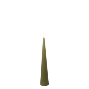 Countryfield Led Kegel Kerze M Taupe