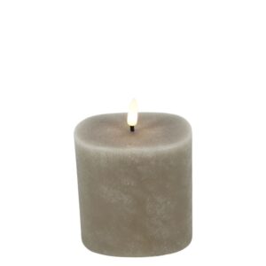 Countryfield Led Oval Kerze S Taupe