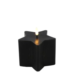 Countryfield Led Star Kerze S Schwarz