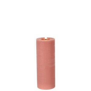Countryfield Led Stumpenkerze Rustic XL Rosa Ø 7,5 cm