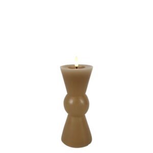 Countryfield Led Stumpenkerze Medium Taupe