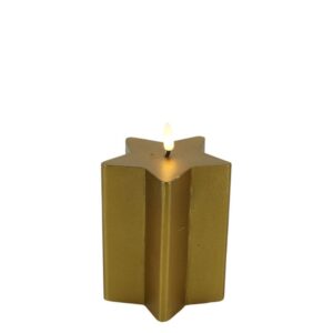 Countryfield Led Star Kerze M Gold