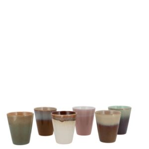 DK Design Kaffeebecher Algoz 6er Set